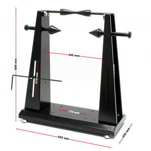 Equilibratrice per ruote moto / ruote per bici a raggi, equilibratura a rulli per cerchi 16_0002829