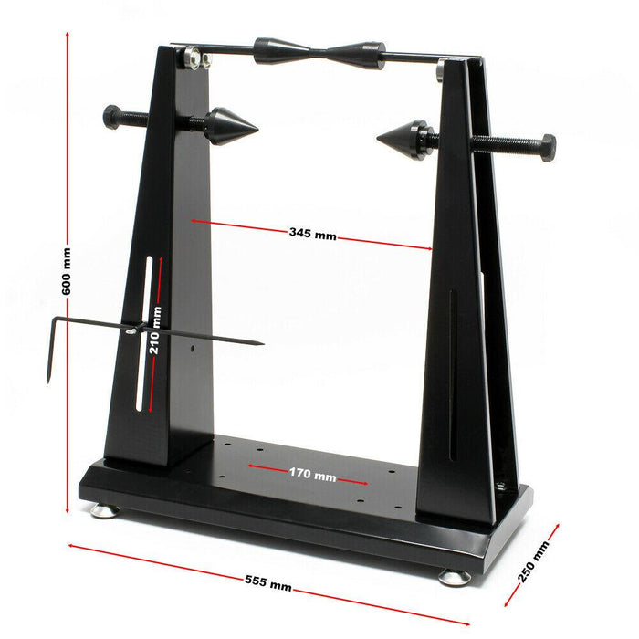 Equilibratrice per ruote moto / ruote per bici a raggi, equilibratura a rulli per cerchi 16_0002829