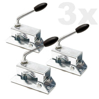 Kit cavalletto per rimorchio 10 pezzi cunei bloccaggio terminale supporto ruota 16_0002536