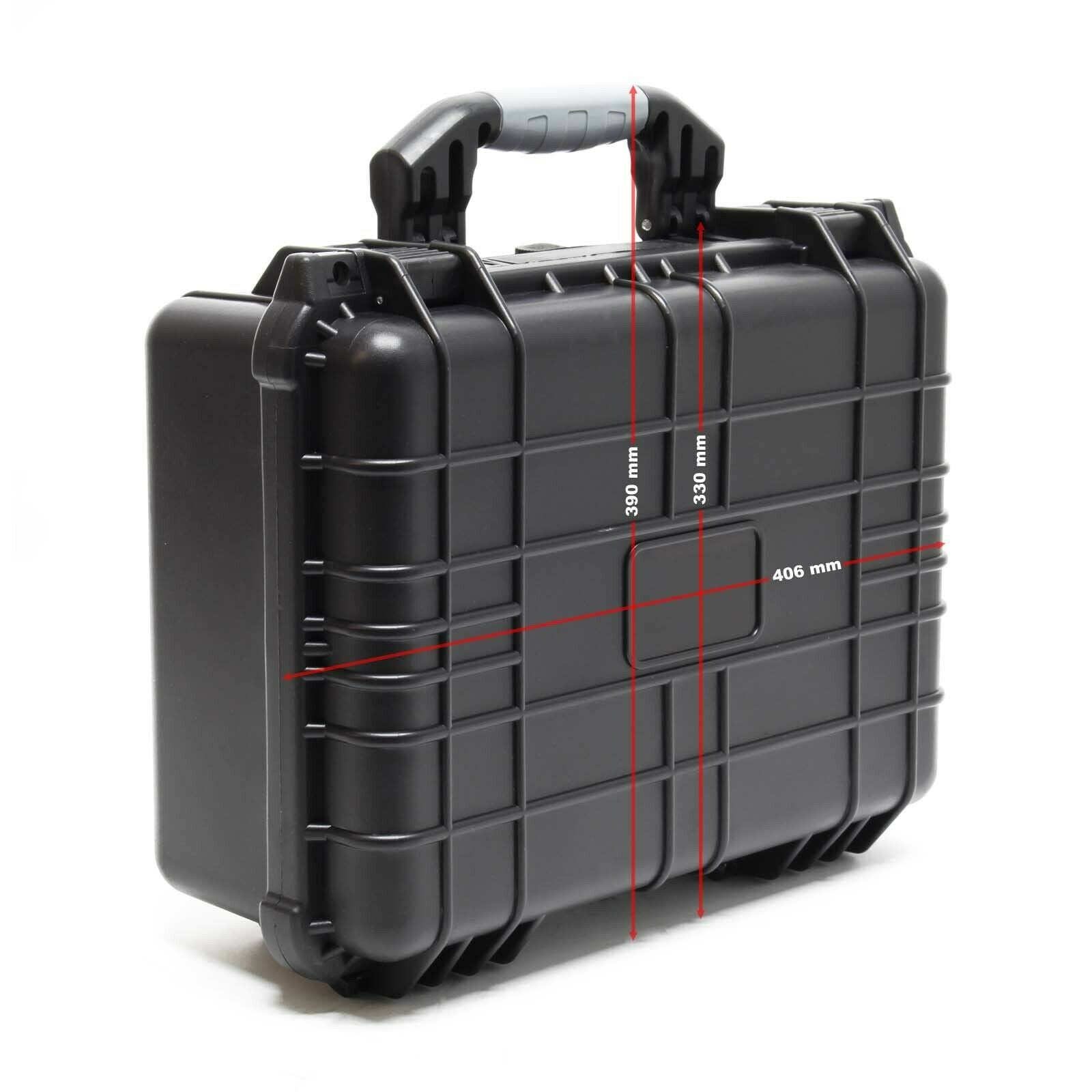 Valigia da trasporto nera da 14 litri in schiuma protettiva impermeabile regolabile 16_0002333