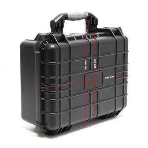 Valigia da trasporto nera da 14 litri in schiuma protettiva impermeabile regolabile 16_0002333