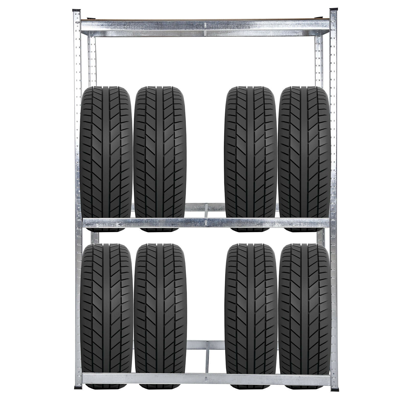 Scaffale per pneumatici portagomme 180 cm scaffale da officina pesante 16_0002740