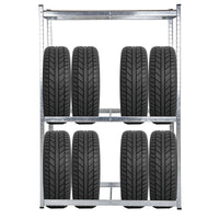 Scaffale per pneumatici portagomme 180 cm scaffale da officina pesante 16_0002740