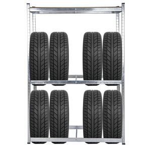 Scaffale per pneumatici portagomme 180 cm scaffale da officina pesante 16_0002740
