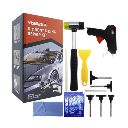 KIT RIPARAZIONE AMMACCATURE CARROZZERIA AUTO VERNICE INDENNE GLUE VISBELLA