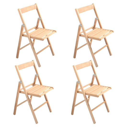 sedia legno pieghevele sette stecche