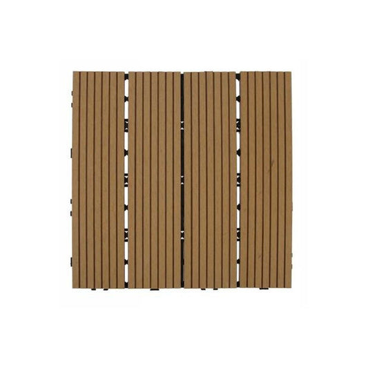 PIASTRELLA GIARDINO ESTERNO EFFETTO LEGNO PAVIMENTO ANTISCIVOLO INCASTRO 73556