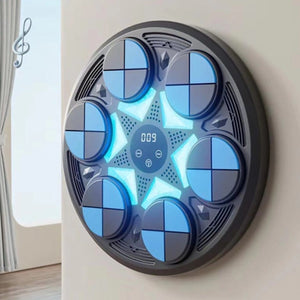 MACCHINA DA BOXE RITMO MUSICALE BOXING MACHINE BLUETOOTH GUANTI PUGILATO