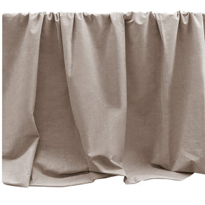 Tessuto Stoffa Cotone Loneta Cucito Creativo Abbigliamento Arredamento Rivestimenti 2,8x3 Mt Tortora