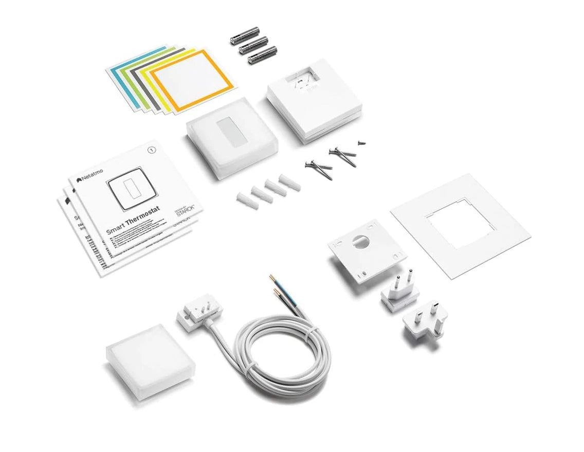 Netatmo NTH01-IT-EC Termostato Wifi Intelligente per caldaia individuale