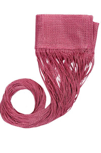 Tenda a Fili Elegante Per Porte Finestre Pannello 100x200 Cm Divisorio Camere Stanze Ambienti Rosa