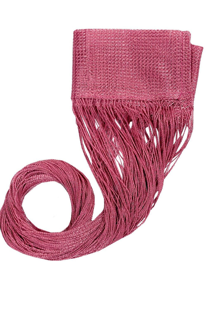 Tenda a Fili Elegante Per Porte Finestre Pannello 100x200 Cm Divisorio Camere Stanze Ambienti Rosa