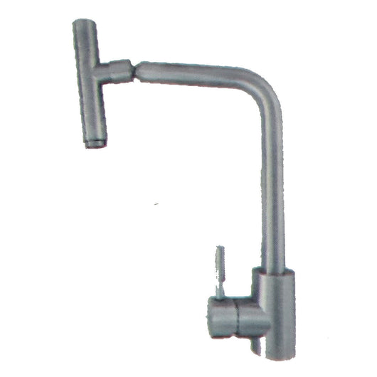 RUBINETTO LAVELLO CUCINA CANNA ALTA MODERNO MISCELATORE LAVANDINO CROMATO 1160