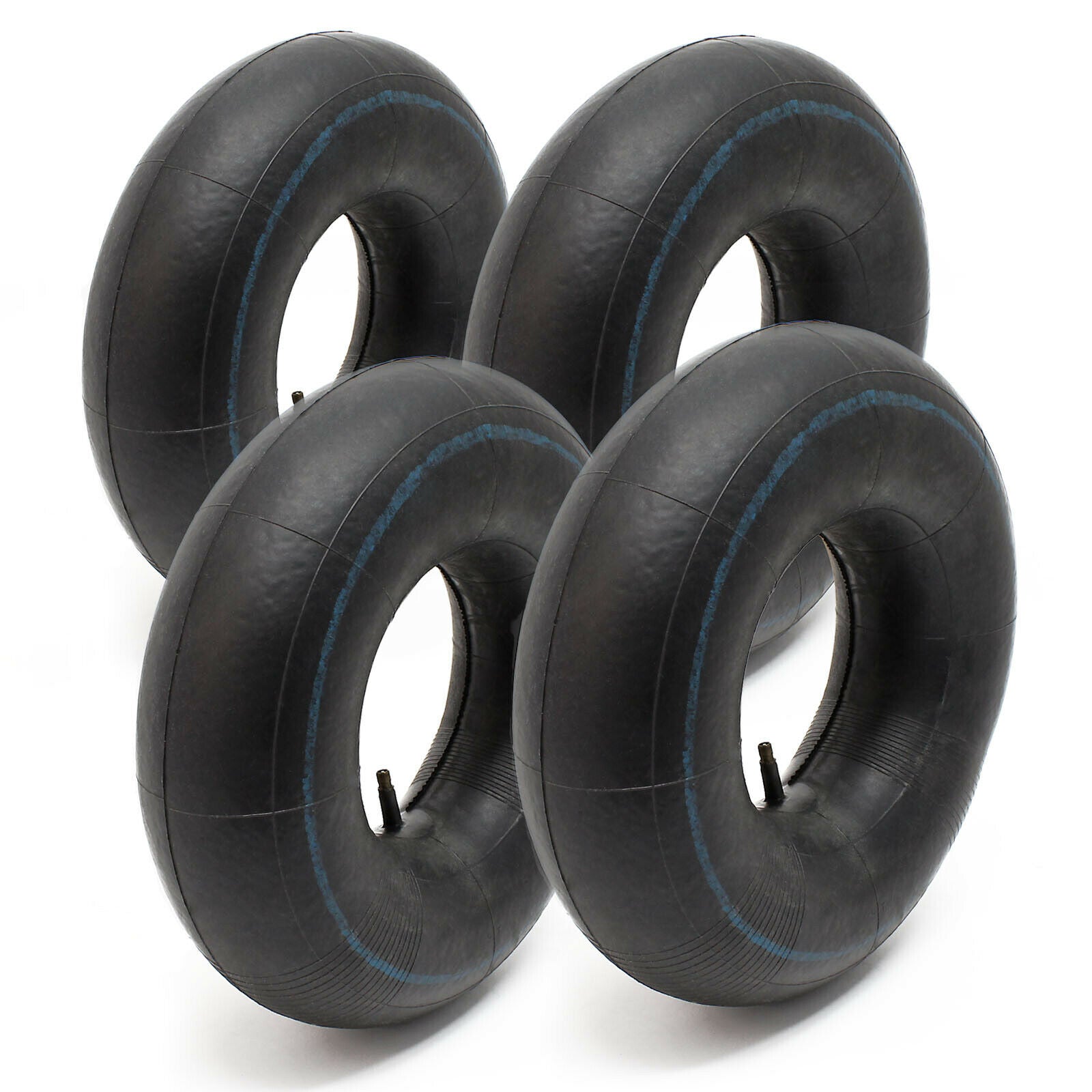 Set 4 camere d'aria per carriola 3.50-8 tr13 valvola pneumatico carrello da trasporto 16_0001257