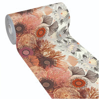 Tappeto Cucina 46x160 Cm Antimacchia Antiscivolo Passatoia Gomma Pvc Flessibile Stampa Digitale Dis D