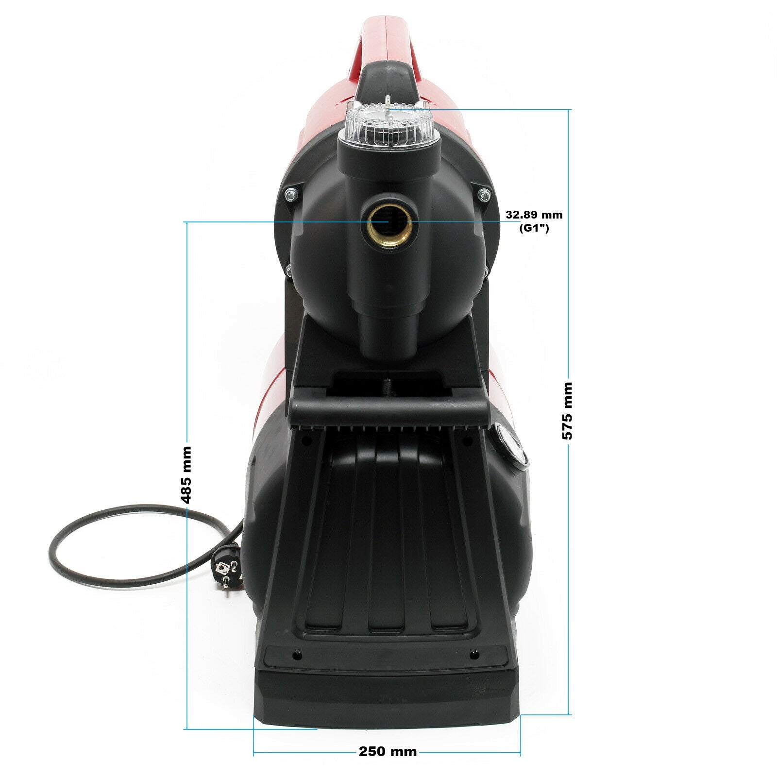 Stazione acqua sanitaria 4500 litri all'ora Serbatoio a sacca 1300 watt 19 litri pressostato da giardino 16_0002738