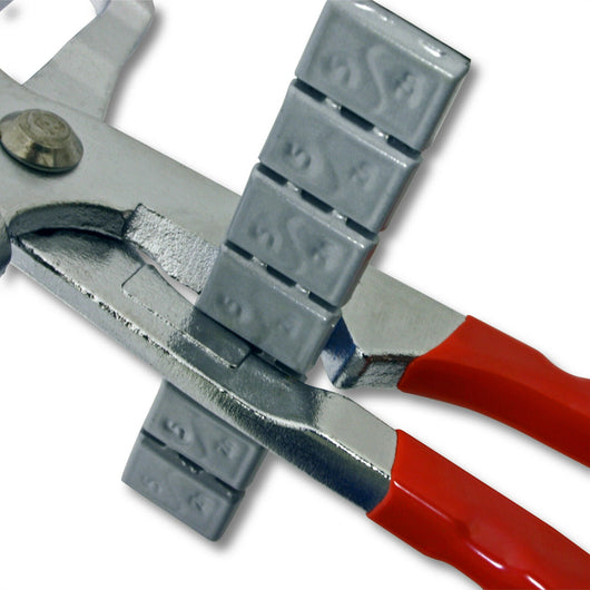 Pinza per pesi o contrappesi equilibratura ruote con impugnature gommate 16_0002883