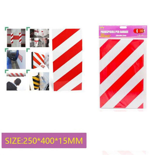PANNELLO ADESIVO ANTIURTO GARAGE BOX PROTEZIONE PARAURTI COLPI AUTO 25x40x1.5CM