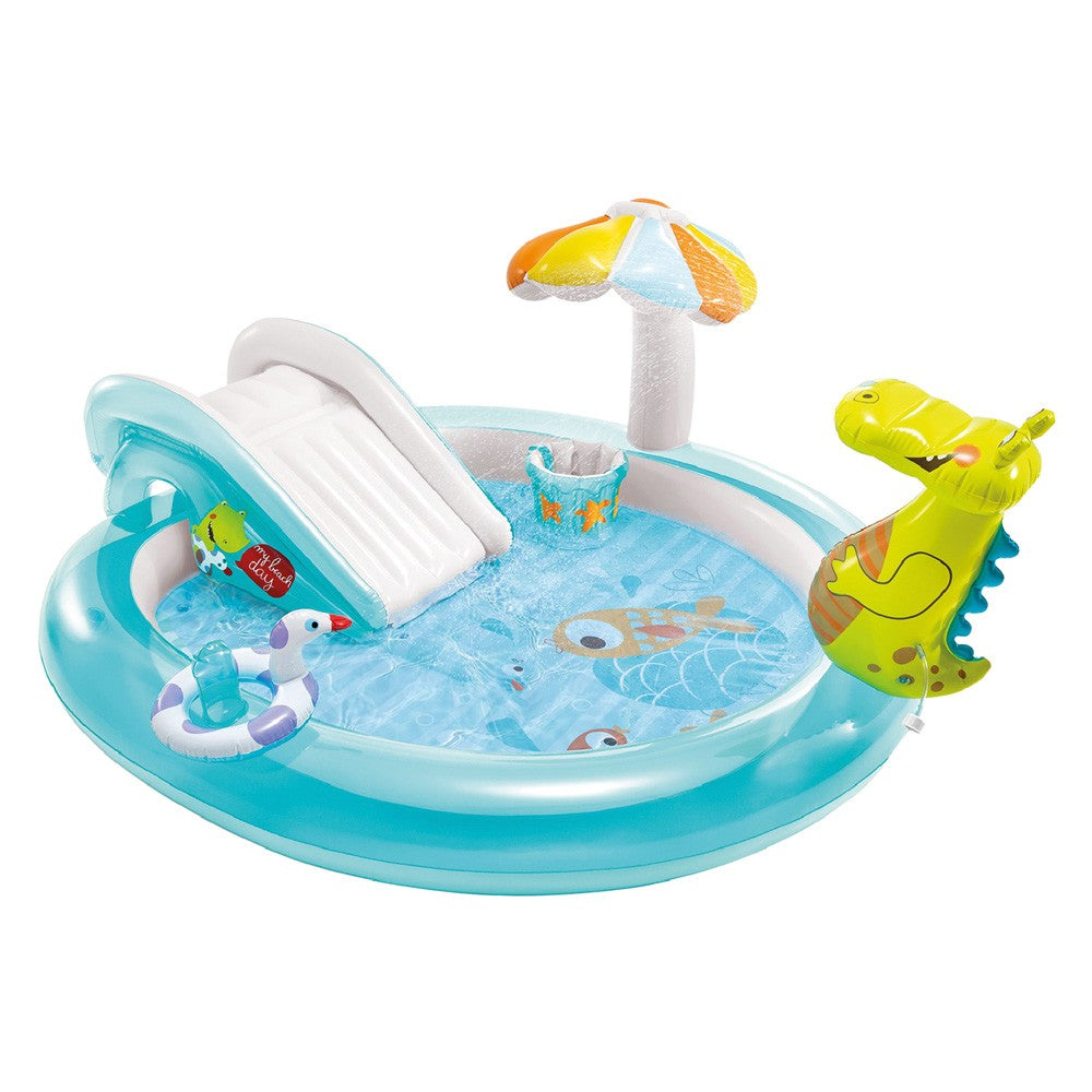 PISCINA GONFIABILE ALLIGATORE CM 201X170X84