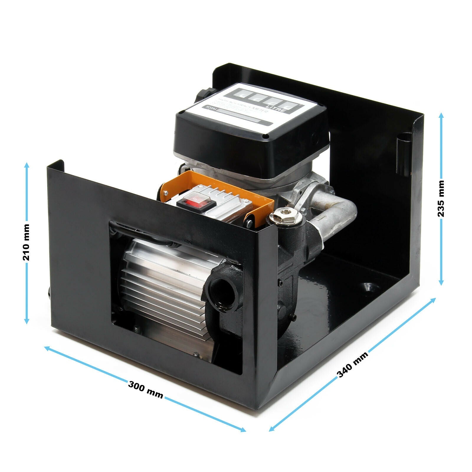 Pompa autoadescante per gasolio organico 230 volt 550 watt 50 l/min pistola automatica 16_0000601