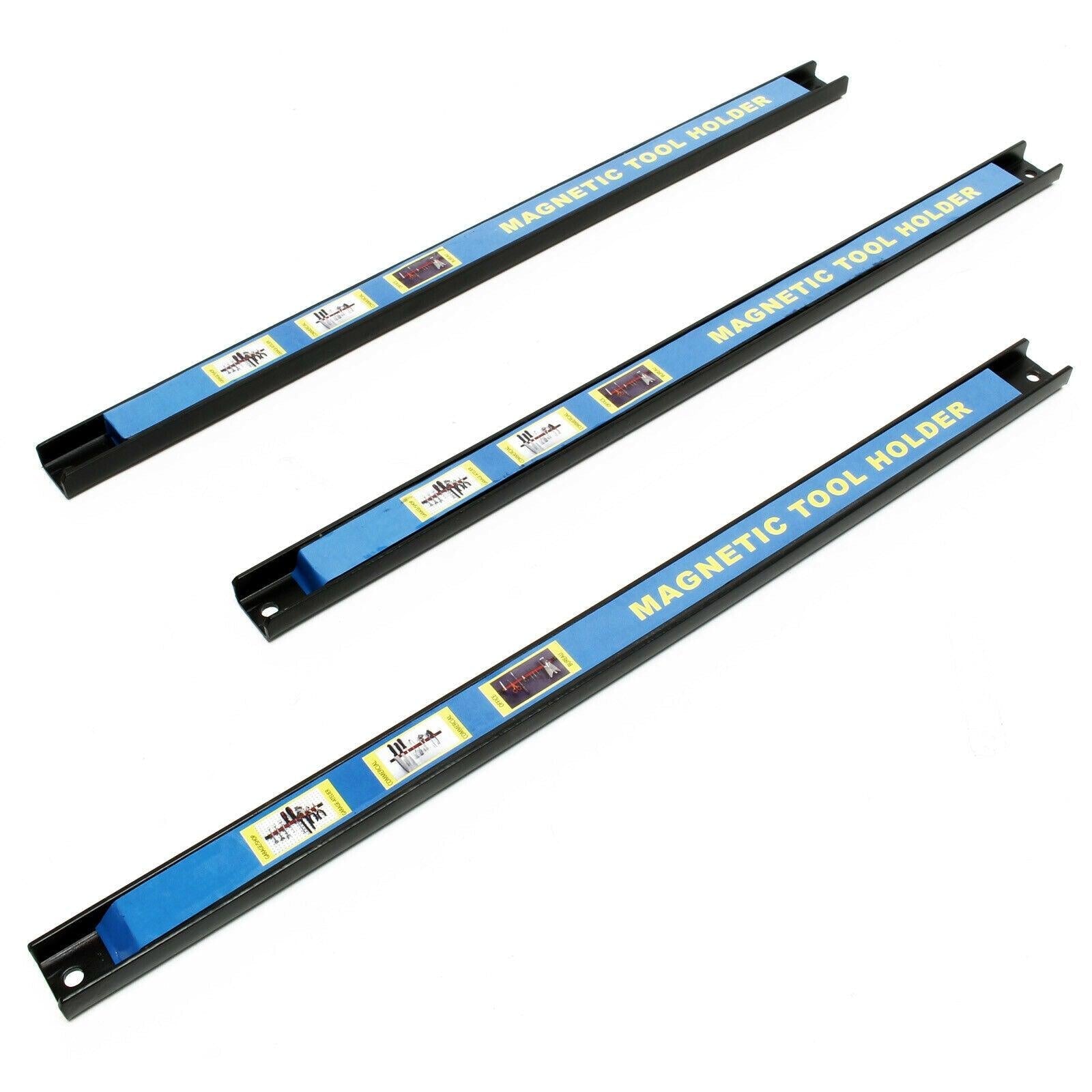 Banda magnetica 46 cm portautensili 3 pezzi striscia portautensili 16_0002550