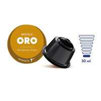 CAFFE BORBONE COMPATIBILI NESCAFÈ DOLCE GUSTO 50 CAPSULE CIALDE MISCELA ORO