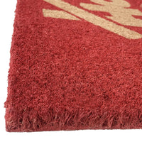 Zerbino Cocco Naturale Antiscivolo 25x75 cm Tappeto Casa Porta Ingresso Entrata Esterno - C