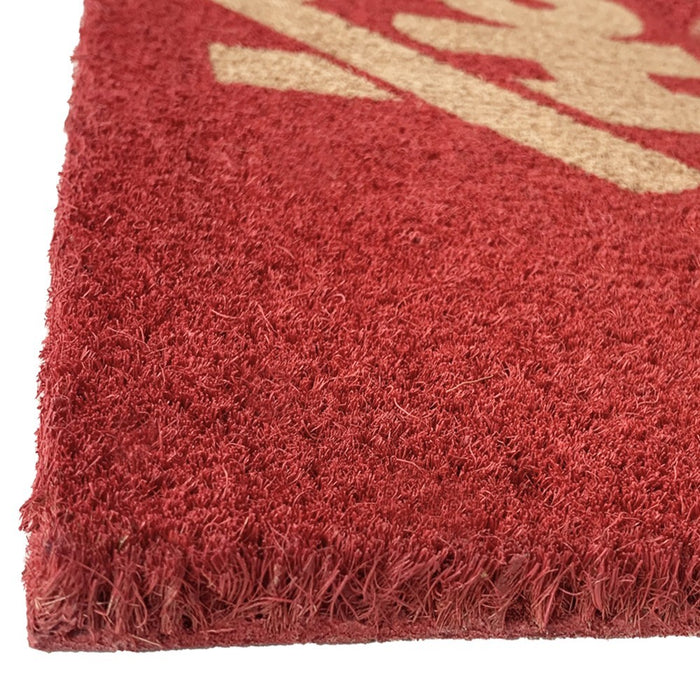 Zerbino Cocco Naturale Antiscivolo 25x75 cm Tappeto Casa Porta Ingresso Entrata Esterno - C