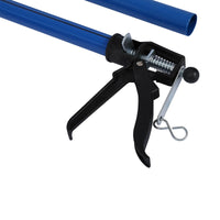 Supporto puntello supporto soffitto asta telescopica barra acciaio 115-290cm 30 kg blu 16_0000509