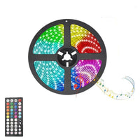 STRISCIA LED LUCE AMBIENTALE RGB CONTROLLO VOCALE TV USB 1 MT MUSICA TE-B0445