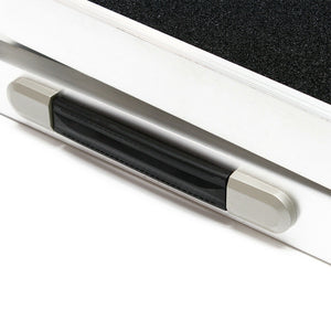 Rampa per cani 122 x 38 cm 110 kg pieghevole in alluminio superficie antiscivolo 16_0000550