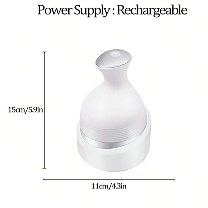 MASSAGGIATORE CUOIO CAPELLUTO RICARICABILE TESTA MASSAGGIO GATTO STRESS MZ5568