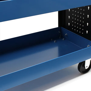 Carrello officina carrello portautensili mobile cassetta portautensili a 3 livelli 16_0001521