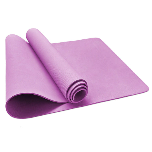Tappetino Palestra Yoga Esercizi Aerobica Morbido Antiscivolo Viola