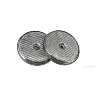 CATADIOTTRO CATARIFRANGENTI Ø72 ROULOTTE CAMPER CARRELLI CARAVAN ROTONDO BIANCO