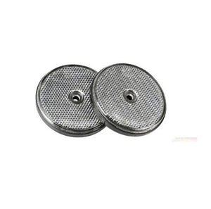 CATADIOTTRO CATARIFRANGENTI Ø72 ROULOTTE CAMPER CARRELLI CARAVAN ROTONDO BIANCO