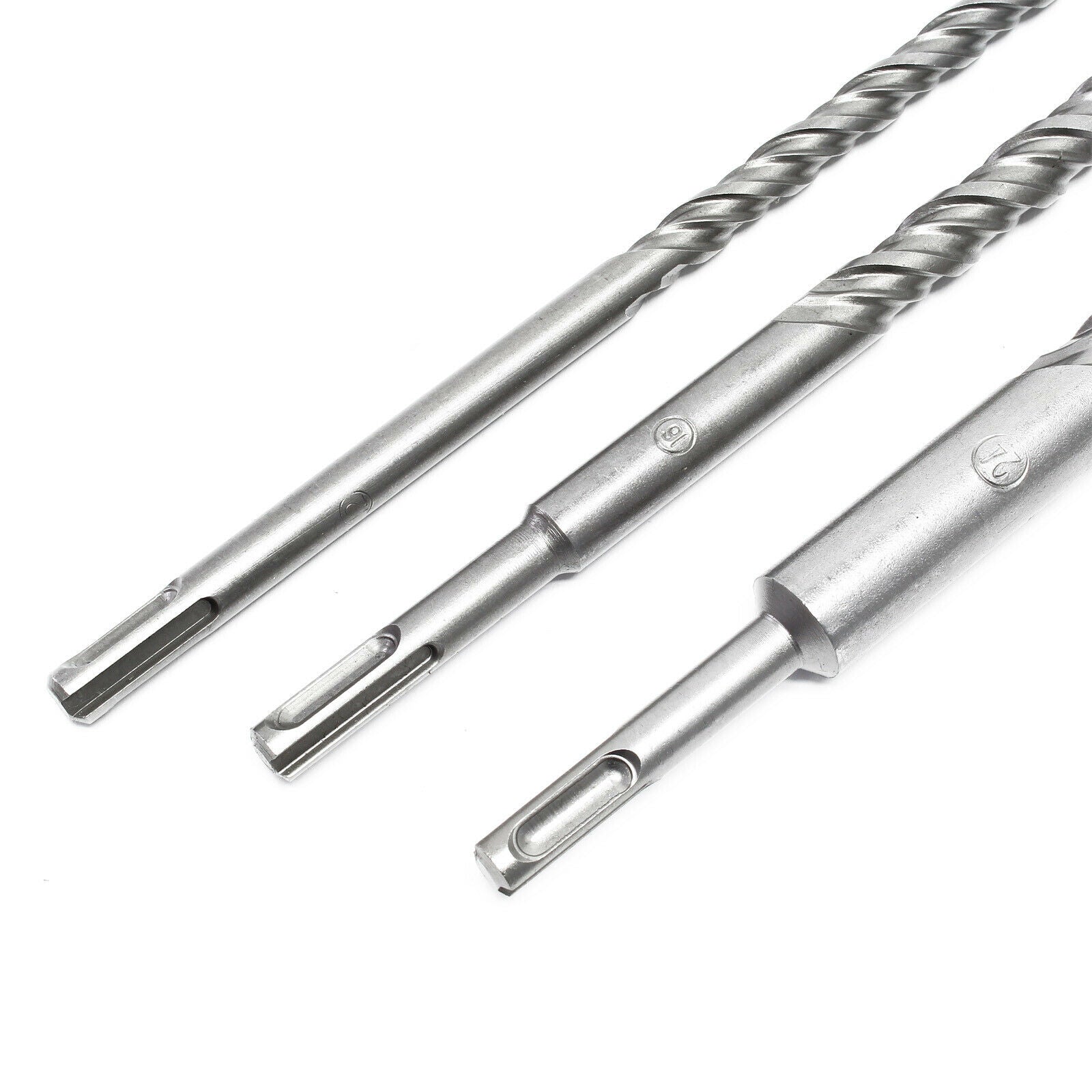 Set 3 pezzi punta SDS 1000 mm diametro trapano a percussione 12/16/24 16_0002710