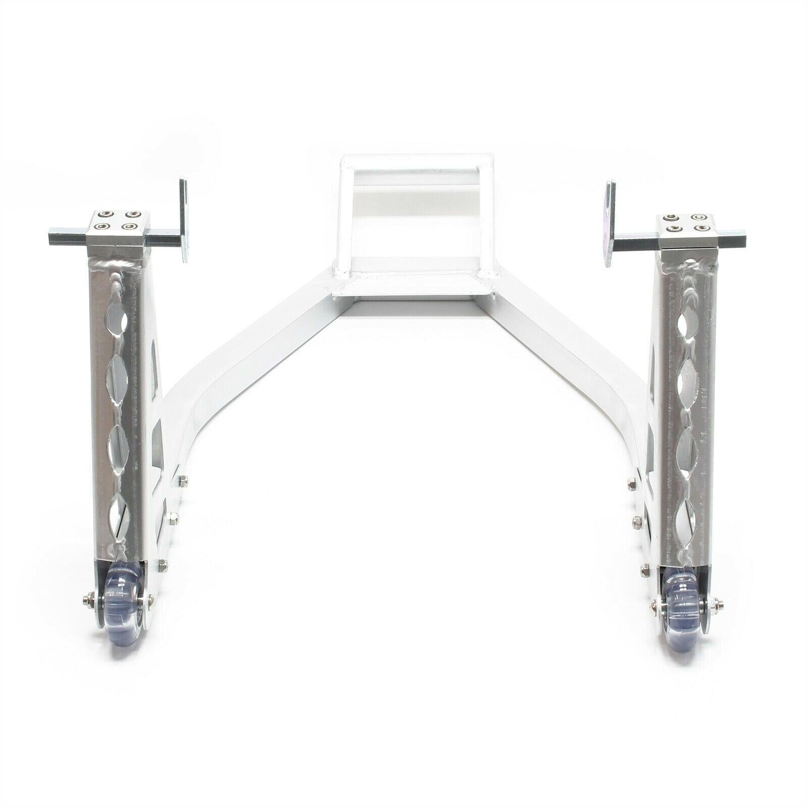 Cavalletto officina ruota posteriore moto supporto sollevatore moto in alluminio uso universale 16_0002932