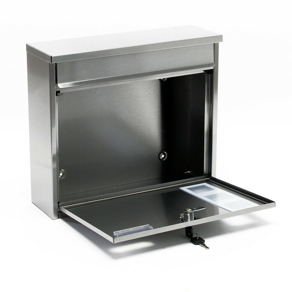 Cassetta postale di design cassetta postale a parete in acciaio inox 16_0000059