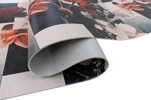 Tappeto Cucina Gomma Pvc 51x400 cm Antimacchia Passatoia Antiscivolo Antisfilo Lavabile Dis_N