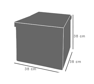 Cassapanca Contenitore Pouf Panca Poggiapiedi Similpelle Pelle Finta Coccodrillo 38x38x38 cm Grigia