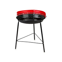 BARBECUE TONDO A CARBONELLA 33CM CON GRIGLIA REGOLABILE TRE POSIZIONI BBQ