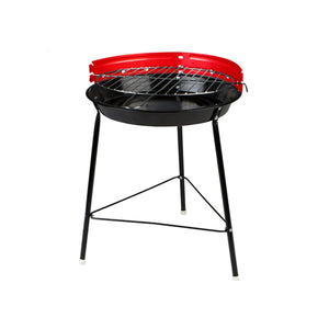 BARBECUE TONDO A CARBONELLA 33CM CON GRIGLIA REGOLABILE TRE POSIZIONI BBQ