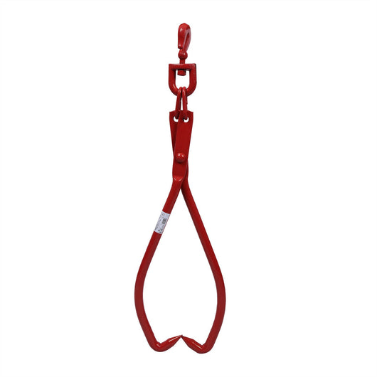 Pinza forestale Pinza scorrevole Pinza per legno 63,5 cm Gancio di sollevamento 700 kg 16_0002320