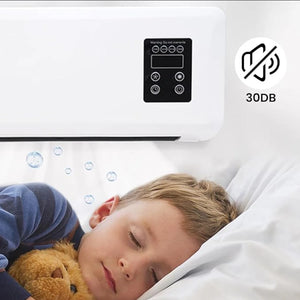 Termoventilatore d'aria CALDA e FREDDA da Parete BAGNO con Telecomando ELETTRICO