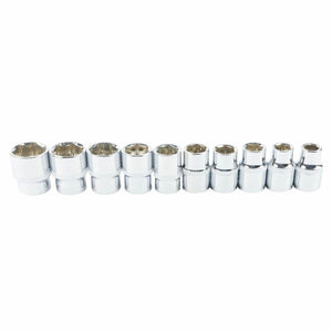 SET 12 CHIAVI BUSSOLA ESAGONALI 1/2 CRICCHETTO BUSSOLE REVERSIBILE 8-24MM