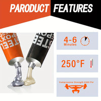 ADESIVO COLLA EPOSSIDICO METALLO VISBELLA 5 MIN IMPERMEABILE FORABILE ACCIAIO