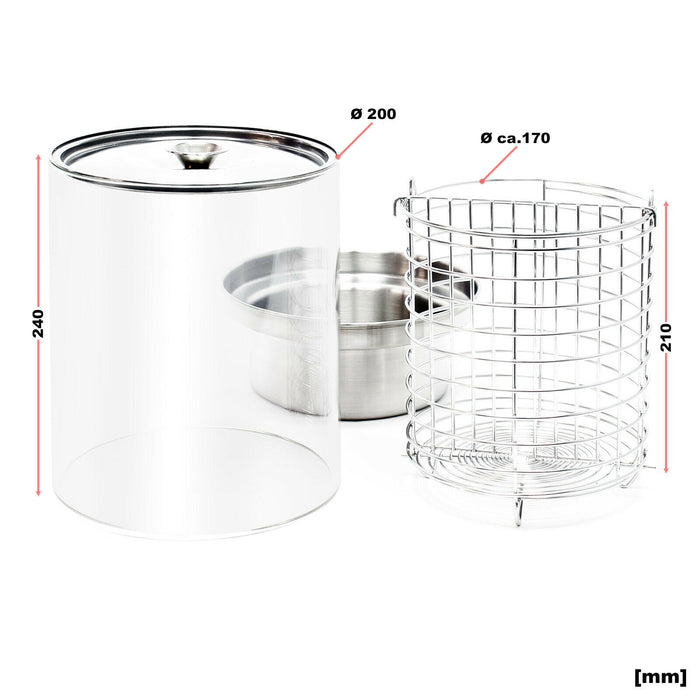 Macchina per hot dog scaldasalsicce 450 watt contenitore per vapore macchina per hot dog 16_0002782