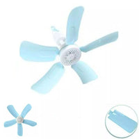 VENTILATORE CASA SOFFITTO 5 PALE ANELLO AGGANCIO ON OFF DIAMETRO 40CM AS-04522