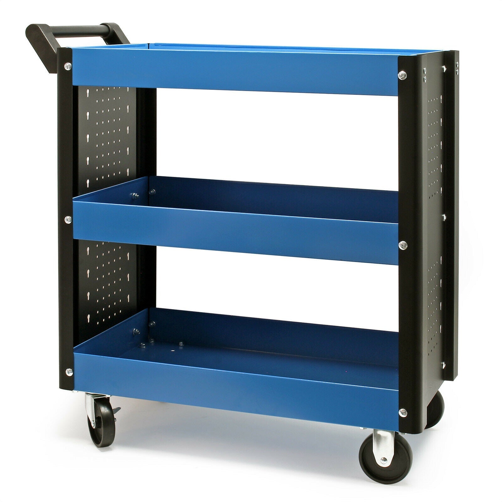 Carrello officina carrello portautensili mobile cassetta portautensili a 3 livelli 16_0001521